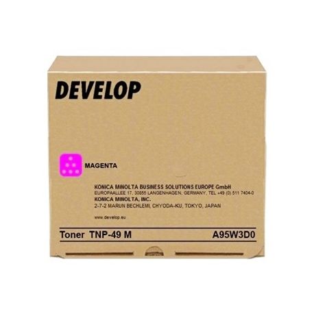 Cartouche toner Magenta Develop pour Ineo +3351 +3851 (TNP49M)