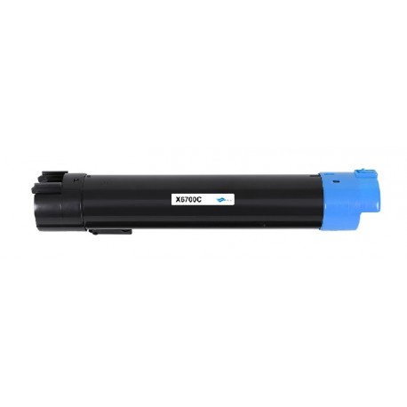 Toner cyan générique haute capacité pour Xerox Phaser 6700