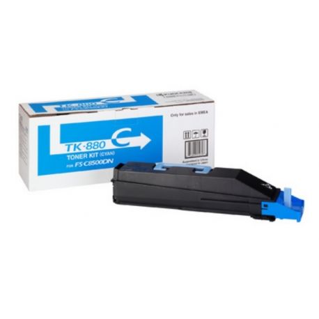 Toner cyan Kyocera Mita pour FSC-8500DN  (TK-880)