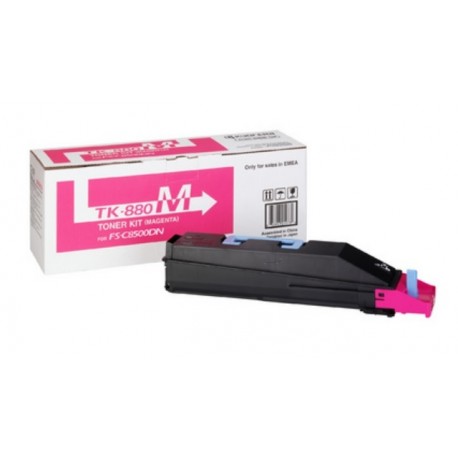 Toner magenta Kyocera Mita pour FSC-8500DN  (TK-880)