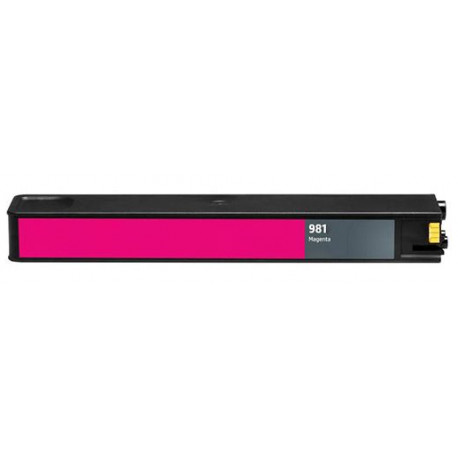 Cartouche jet d'encre générique Magenta Haute Capacité pour HP PageWide Enterprise 556 dn / xh ... (N°981X)