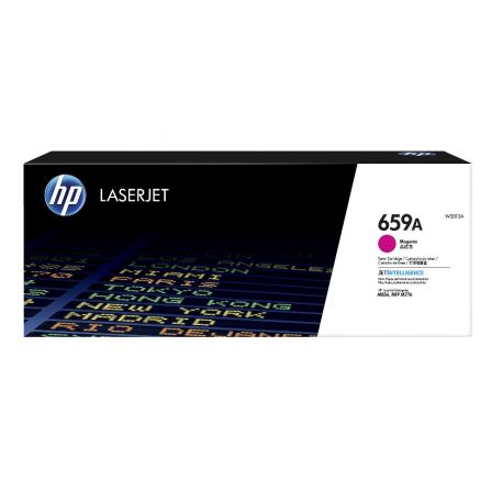 Toner Magenta HP pour Color Laserjet enterprise M856dn, M776dn... (659A)