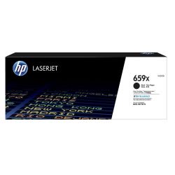 Toner noir Haute capacité HP pour Color Laserjet enterprise M856dn, M776dn... (659X)