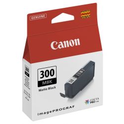 Cartouche Jet d'encre Noir Mat CANON pour Imprimante imagePROGRAF PRO-300 (PFI300MBK)