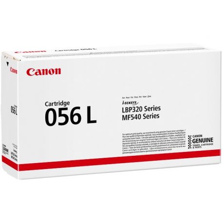 Cartouche Toner Noir CANON pour I-Sensys LBP325x, MF542x ... (056L)