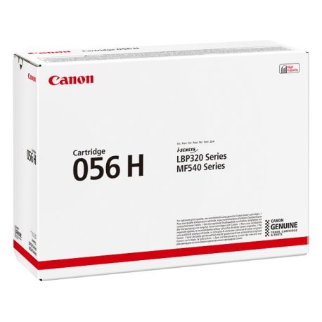 Cartouche Toner Noir Extra Haute capacité CANON pour I-Sensys LBP325x, MF542x ... (056H)