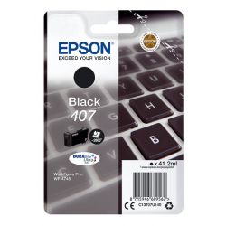Cartouche d'encre Noire Haute capacité Epson pour WorkForce Pro 4745DTWF .. (n°407)