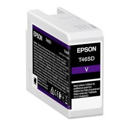 Cartouche d'encre EPSON Singlepack Violet T46SD pour Epson SureColor SC-P700 