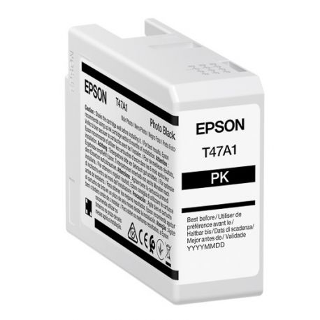 Cartouche d'encre EPSON Singlepack Photo Black T47A1 pour Epson SureColor SC-P900 