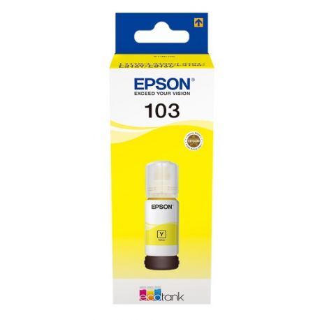 Cartouche Jaune Epson pour EcoTank L3151.. (N°103)