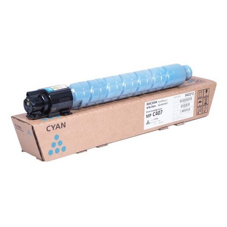 Toner Cyan Ricoh pour MP C407 séries 