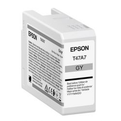 Cartouche d'encre EPSON Singlepack Gris T47A7 pour Epson SureColor SC-P900 