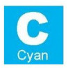 Cartouche Toner Cyan générique Haute Capacité pour CANON i-sensys LBP 710 CX/ LBP 712 CX  (N°040H). 