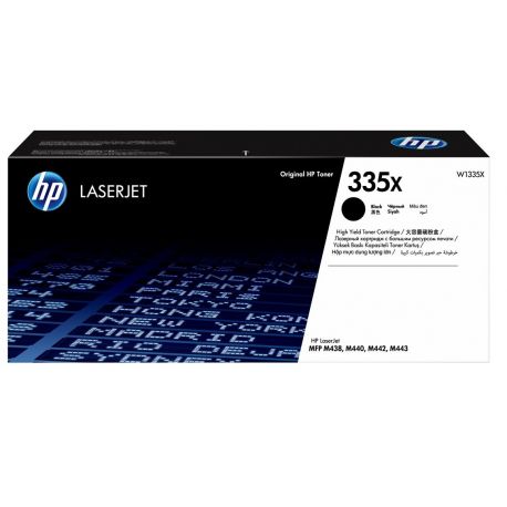 Toner noir Haute Capacité HP pour LaserJet M442dn, M438n, ... (335X)