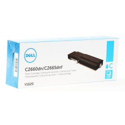 Toner cyan DELL pour C2660dn / C2665dnf  (TXM5D) (R9PYX)