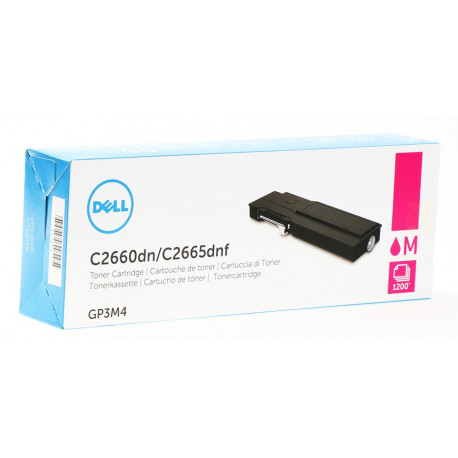 Toner magenta DELL pour C2660dn / C2665dnf  (FXKGW) (GP3M4)