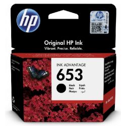 Cartouche noire HP pour Deskjet Ink Advantage 2376,... (N°653)