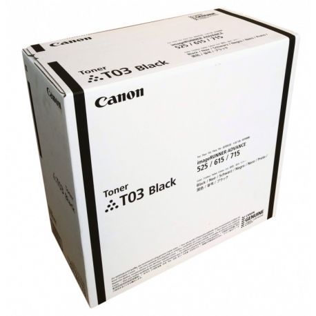 Toner Noir Canon pour imageRUNNER ADVANCE 525i/ 615ii/ 715i (T03)