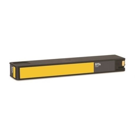 Cartouche jet d'encre Jaune Haute Capacité Générique pour HP PageWide : Pro 452dw / 477dw ....(N°973X)