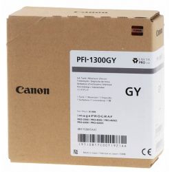 Cartouche Jet d'encre Gris CANON (330ml) pour ImagePrograf PRO (PFI1300GY)