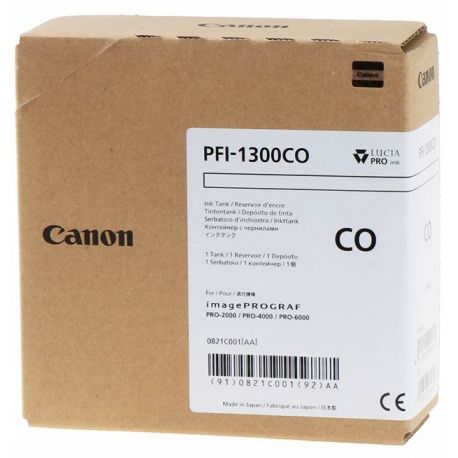 Cartouche Jet d'encre Optimiseur de couleur CANON (330ml) pour ImagePrograf PRO (PFI1300CO)