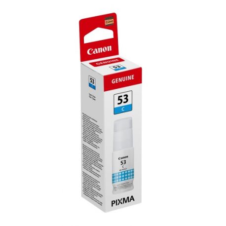 Cartouche d'encre Cyan Canon GI-53C pour Pixma G550...