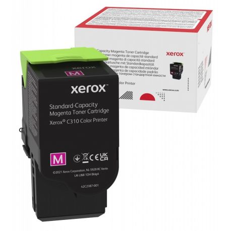 Cartouche de toner Magenta Xerox C310/C315 capacité standard