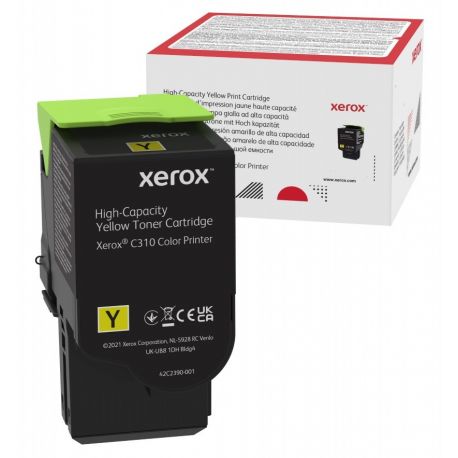 Cartouche de toner Jaune Xerox C310/C315 Haute Capacité 