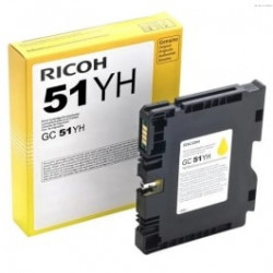 Cartouche de gel Cyan haute capacité Ricoh pour Aficio SG3210dnw ... (GC-51C)