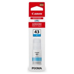 Cartouche d'encre Cyan Canon GI-43C pour Pixma G540...