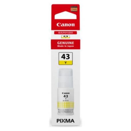 Cartouche d'encre Jaune Canon GI-43Y pour Pixma G540...