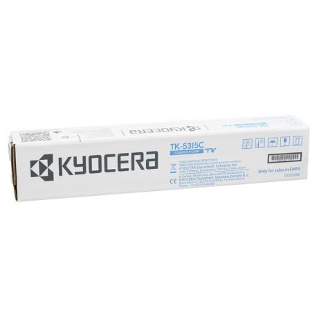 Toner Cyan original Kyocera pour TASKalfa 408ci / 508ci (TK-5315C) (TK5315C)