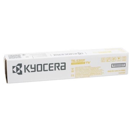 Toner Jaune original Kyocera pour TASKalfa 408ci / 508ci (TK-5315Y) (TK5315Y)