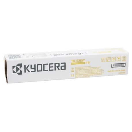 Toner Jaune original Kyocera pour TASKalfa 408ci (TK-5315Y) (TK5315Y)