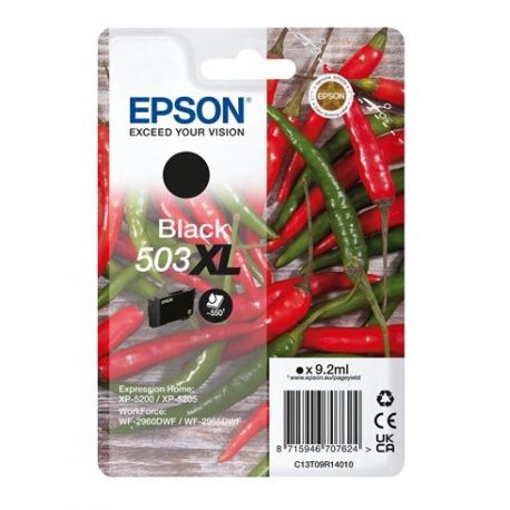 Cartouche d'encre Noire Haute Capacité Epson pour WorkForce WF-2960dwf ... (n°503XL)