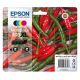 Pack 4 cartouches d'encre Haute Capacité (Noir, Cyan, Magenta et Jaune) Epson pour WorkForce WF-2960dwf ... (n°503XL)