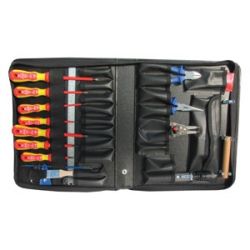 POCHETTE À OUTILS SOUPLE EURO STYLE, 18 Pièces