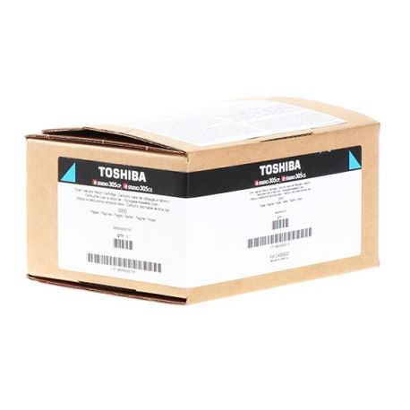 Cartouche de toner Cyan Toshiba pour e-studio 305CS, 305CP, ... (T305PCR)