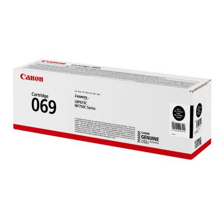Cartouche Toner noir Canon N° 069 pour i SENSYS MF752Cdw, ... (069BK)