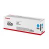 Cartouche Toner Cyan Canon N° 069 pour i SENSYS MF752Cdw, ... (069C)