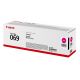 Cartouche Toner Magenta Canon N° 069 pour i SENSYS MF752Cdw, ... (069M)
