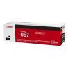 Cartouche toner Noir Canon pour Multifonction I-Sensys MF651cw, MF655cdw, ... (067)