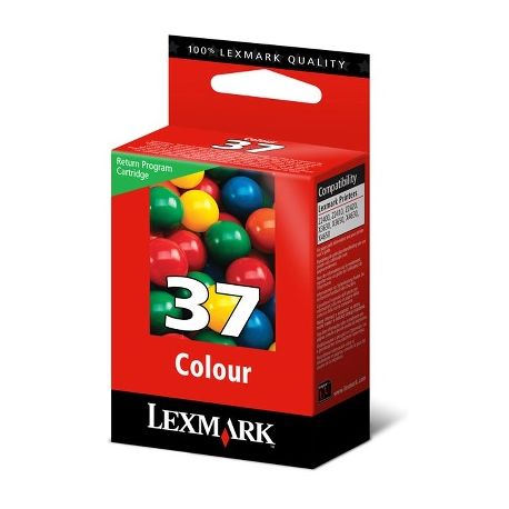 Cartouche couleur Lexmark N°37 pour X4650 / X5650...