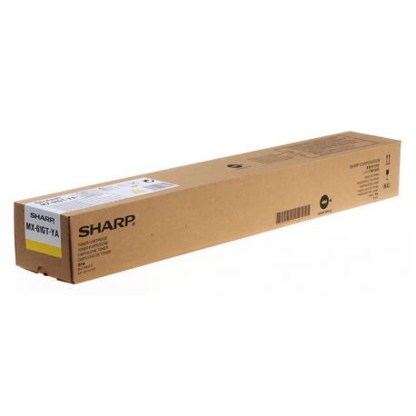 Toner Jaune Sharp pour copieur MX3051/ MX3551/ MX4051... (MX-61GT-YA)