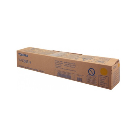 Toner yellow Toshiba pour e-studio 2555CSE/ 3055CSE/ 3555CSE ...(T-FC50EY)