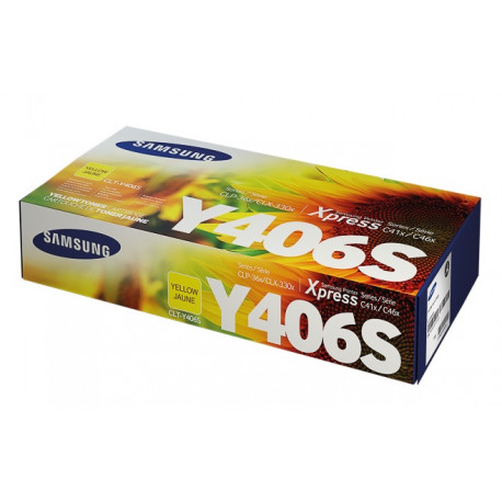 Toner jaune Samsung pour CLP360 / CLP365 / CLX3300 ... (SU462A)