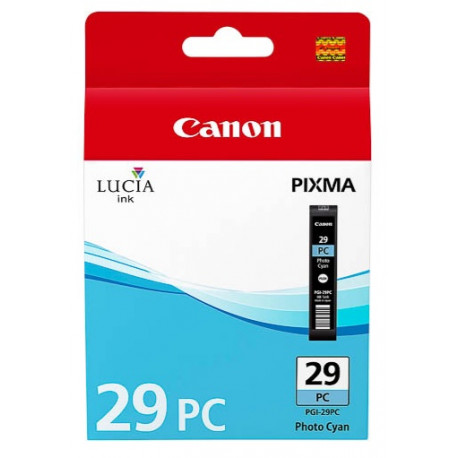 Cartouche photo cyan Canon PGI-29 pour Pro1