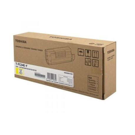 Toner jaune Toshiba pour e-studio 287cs / 347cs / 407cs (6A000001525)