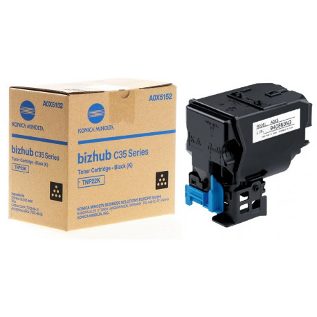 Toner noir Konica Minolta pour Bizhub C25  (A0X5153 - TNP27K)