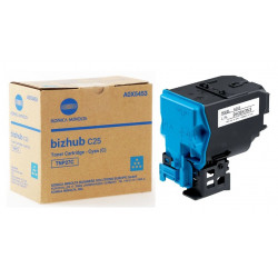 Toner cyan Konica Minolta pour Bizhub C25  (A0X5453 - TNP27C)